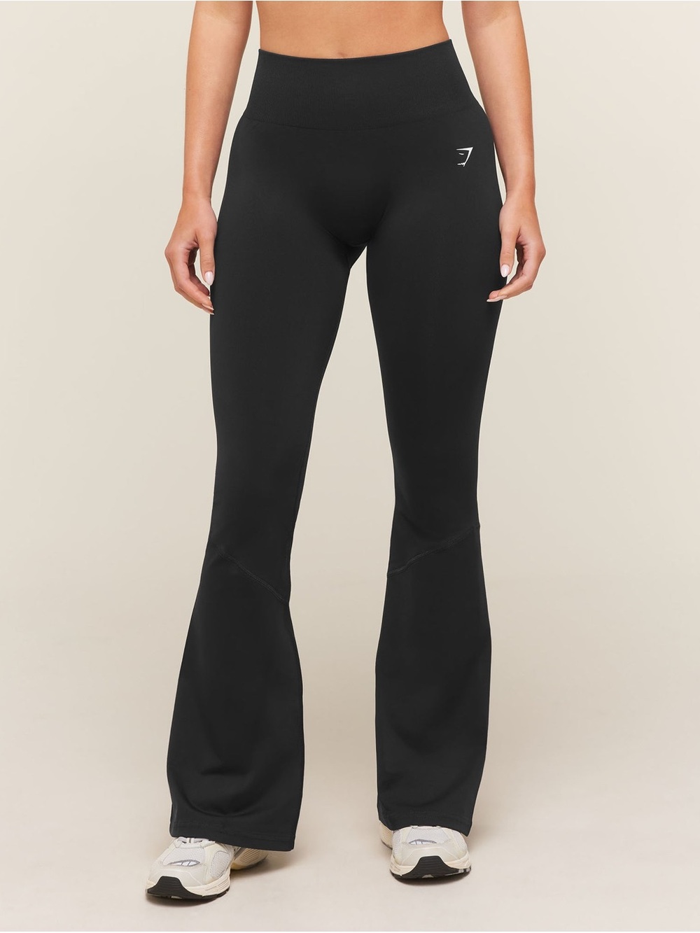 Gymshark Black everyday seamless flared leggings